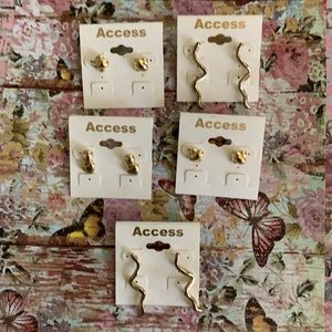 6 Pair Lot of NWT Earrings